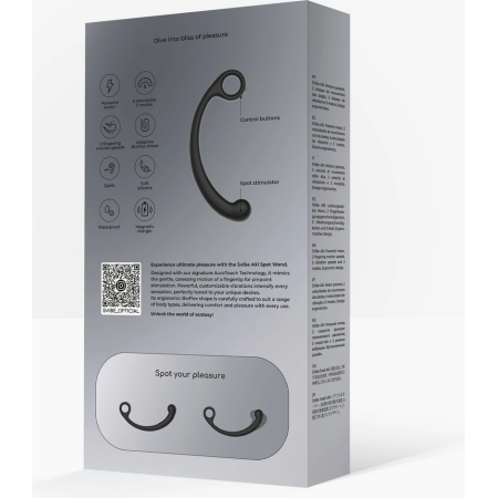 SVibe AXI Spot Wand Finger Motion System Black Granite Finish