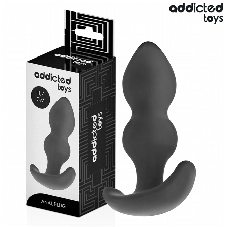 Addicted Toys Silicone Plug Large 11.7cm - Ergonomic Shape, Medical Grade