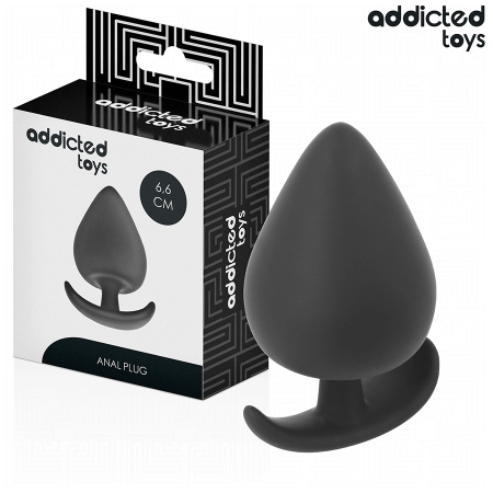 Addicted Toys Silicone Anal Plug M 6.6 cm - Ergonomic Medical-Grade Model