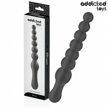 Addicted Toys Silicone Double Anal Massager 24 cm - Graduated Shape