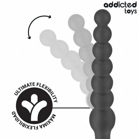 Addicted Toys Silicone Double Anal Massager 24 cm - Graduated Shape