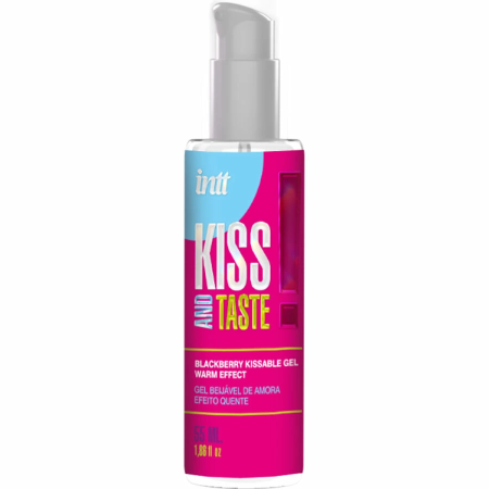 INTT Kissable Warming Gel 55 ml Blackberry Flavor - Intimate Enhancer