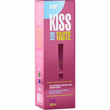 INTT Kissable Warming Gel 55 ml Blackberry Flavor - Intimate Enhancer