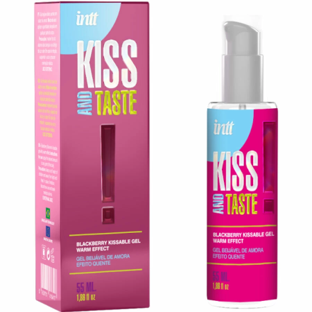 INTT Kissable Warming Gel 55 ml Blackberry Flavor - Intimate Enhancer