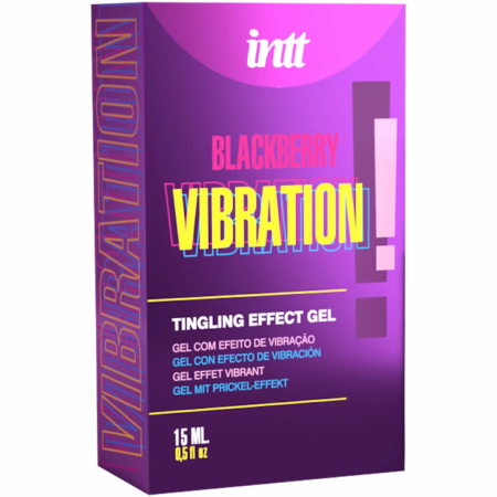 INTT Releases Liquid Vibrating Gel Blackberry Aroma 15ml - Sensory Formula