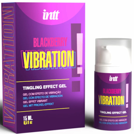 INTT Releases Liquid Vibrating Gel Blackberry Aroma 15ml - Sensory Formula