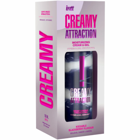 INTT Kissable Cream & Gel Blackberry Aroma 100ml - Moisturizing Formula