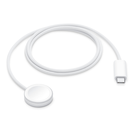 Apple Watch Magnetinis Greitas Įkroviklis į USB-C Kabelį (1 m) Baltas