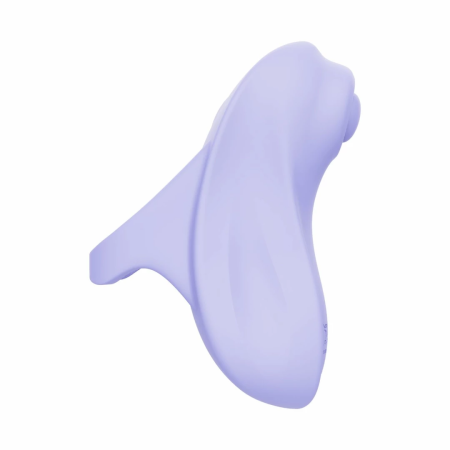Teazers Finger Vibrator Purple - Precision Tapping, 10 Modes, Compact Design