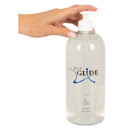 Just Glide Toylube 1000 ml - Thick Water-Based Lubricant for Accessories