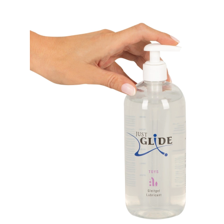 Just Glide Toylube 500 ml Water-Based Thick Lubricant for Accessories