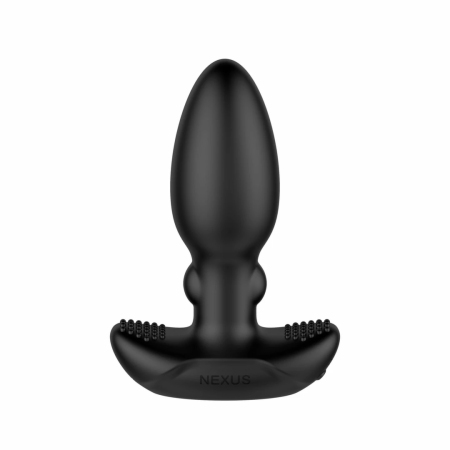 Nexus BEAT Silicone Rhythmic Plug with Remote Control, USB, Black 11,2 cm