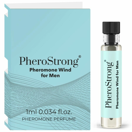 PheroStrong Wind for Men Perfume - 1ml, Elegant Fragrance Formula