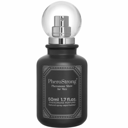 PheroStrong Show for Men Perfume 50ml - Woody Aromatic Fragrance