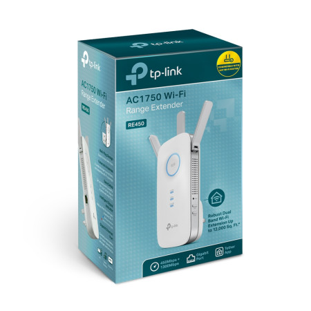 TP-Link WRL RANGE EXTENDER 1750MBPS/RE450