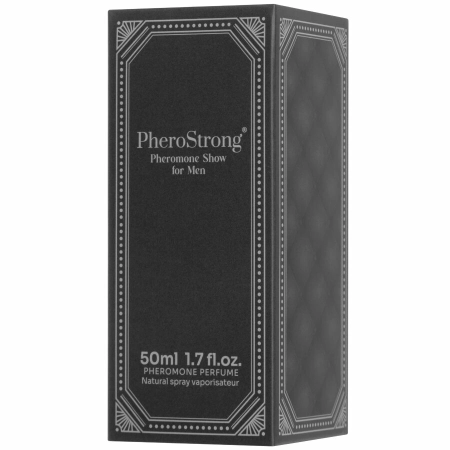PheroStrong Show for Men Perfume 50ml - Woody Aromatic Fragrance