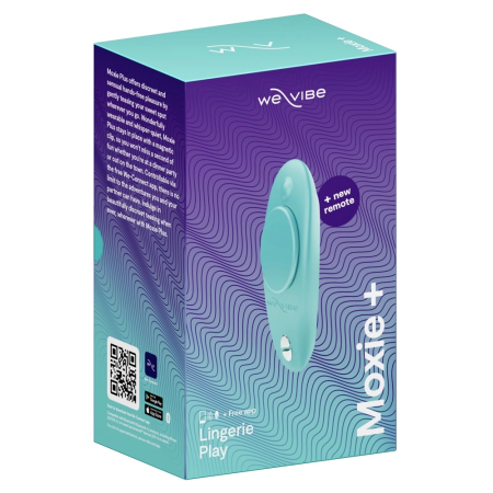 We-Vibe Moxie+ Aqua Discreet Wearable Panty Device with Remote & App