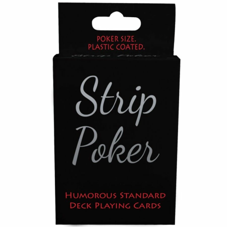 Kheper Games Strip Poker Humor Playing Cards 54-Card Deck Set