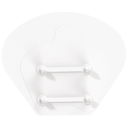 Kiiroo Luxus Adhesive Stickers - Reusable Mounting Pads, 2-Pack