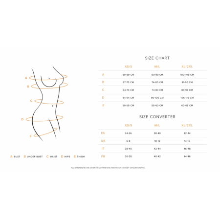 Obsessive Arrowel Chemise Black - Elegant Lace & Sheer Straps Design