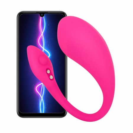 Lovense Lush 4 Wireless Vibrating Egg with Multicolor LED Tail, App Control