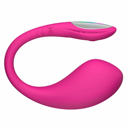 Lovense Lush 4 Wireless Vibrating Egg with Multicolor LED Tail, App Control