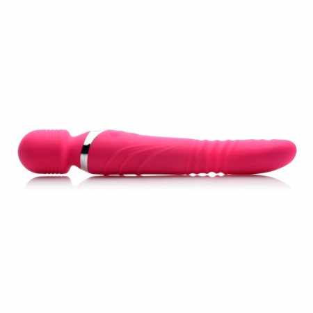 INMI Ultra Thrust-Her Silicone Wand Dual-Action Massager Pink 27.3cm
