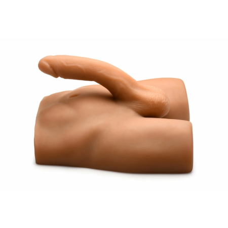 JOCK BioSkin Intimate Machine with Adjustable Core Medium Tone 7in