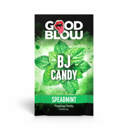 Good Blow Mint Popping Candy Spearmint 9g - Sparkling Fresh Flavor