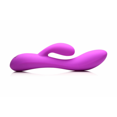 BANG! Flexible Dual Motor Rabbit Vibrator Purple 19.5cm Waterproof