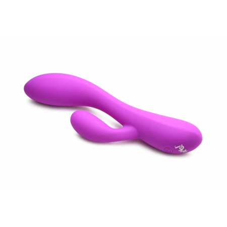 BANG! Flexible Dual Motor Rabbit Vibrator Purple 19.5cm Waterproof