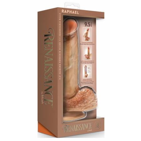 Blush Renaissance Raphael 24 cm Intimate Silicone Art Model, Dual-Density