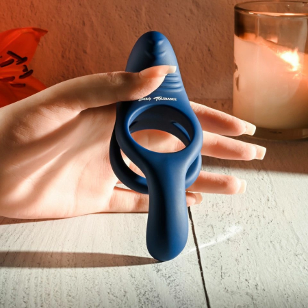 Zero Tolerance Ring Around The Rosy Dual Motor Silicone Ring 13.5 cm