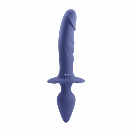 Gender X Dual Defender Silicone Dual-Ended Vibrator with Remote 26cm