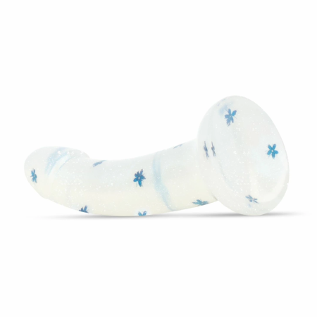 Blossom Bliss Intimate Machine Blue Glitter 19cm by Dildo Collection