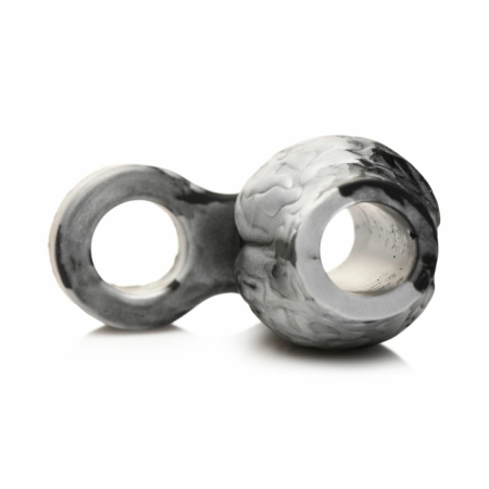 XR Brands Night Prowler Silicone Ball Support Ring Gray