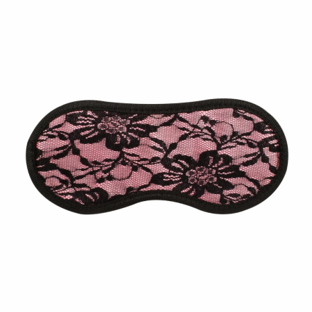 Bedroom Fantasies Bound by Lace 8-Piece Restraint Set Pink