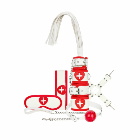 Bedroom Fantasies Kinky Care 8-Piece Medical Roleplay Costume Set