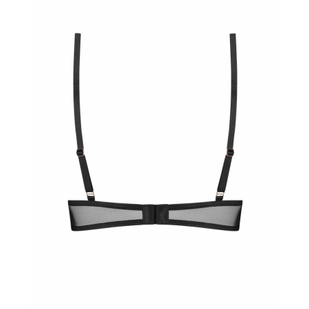 Obsessive Freedom Euridia Bra Black - Geometric Straps & Adjustable Fit