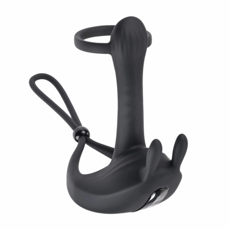 Evolved Novelties Saddle Up Black - Vibrating Intimate Ring 7 Modes