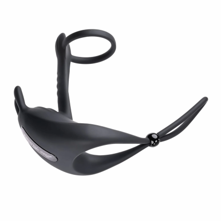 Evolved Novelties Saddle Up Black - Vibrating Intimate Ring 7 Modes