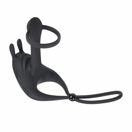 Evolved Novelties Saddle Up Black - Vibrating Intimate Ring 7 Modes