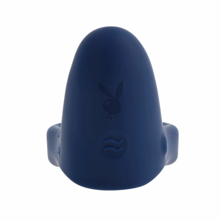 Playboy Pleasure Point Blue Vibrating Silicone Intimate Ring