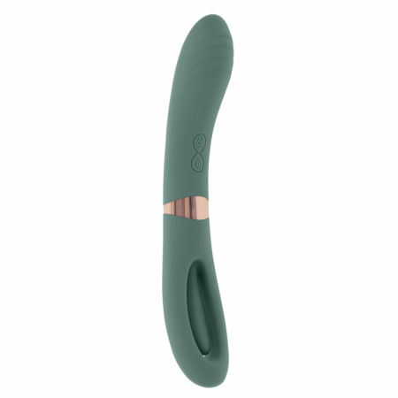 Evolved Novelties Chick Flick Dual-Ended Silicone Device Green