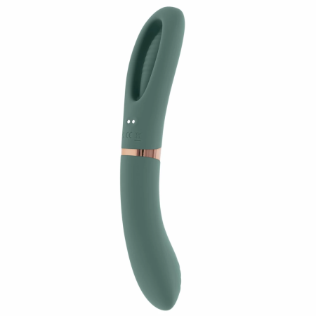Evolved Novelties Chick Flick Dual-Ended Silicone Device Green