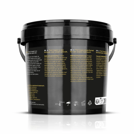 BUTTR Fisting Cream XXL 1000ml - Thick Lubricating Formula Bucket