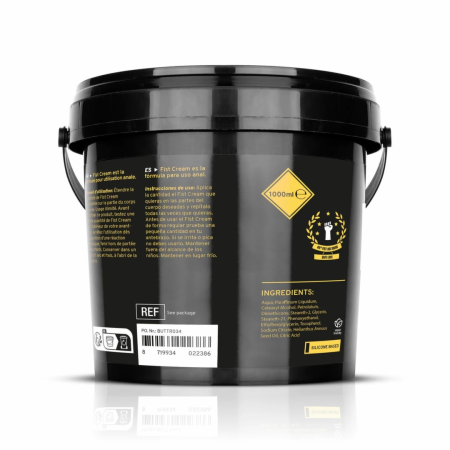 BUTTR Fisting Cream XXL 1000ml - Thick Lubricating Formula Bucket