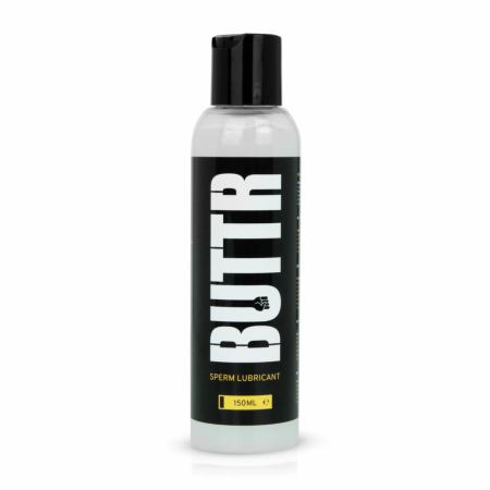BUTTR Sperm White Water-Based Lubricant 150 ml - Neutral pH, Latex Safe