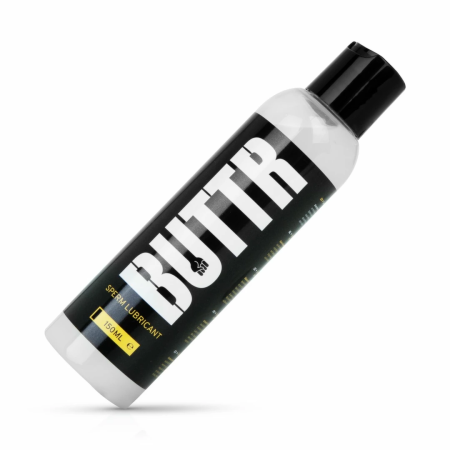 BUTTR Sperm White Water-Based Lubricant 150 ml - Neutral pH, Latex Safe