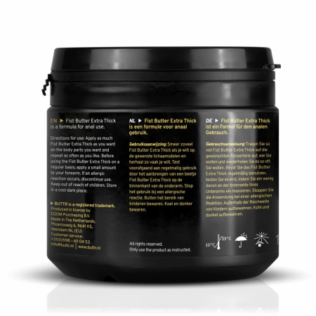 BUTTR Extra Thick Balm 500ml - Intensive Long-Lasting Formula